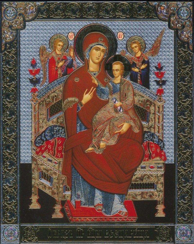Икона Богородица Всецарица